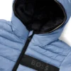 Wendbare Kinderjacke mit Kapuze und wasserabweisender Ausrüstung