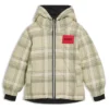 Wendbare Kinderjacke mit Logo-Applikationen