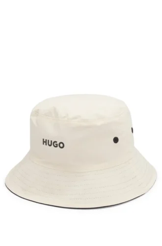 Wendbarer Kinder-Bucket-Hat aus Ripstop und Baumwolle