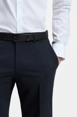 Wendegürtel aus italienischem Leder