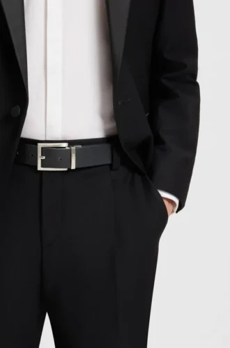 Wendegürtel aus italienischem Leder