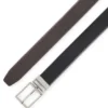 Wendegürtel aus italienischem Leder Wendegürtel aus italienischem Leder