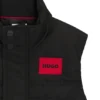 Weste für Kinder mit Logo-Print und Watte