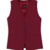 Weste in Oversize-Passform aus Stretch-Crêpe