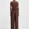 Weste in Regular-Fit aus Stretchstoff Weste in Regular-Fit aus Stretchstoff