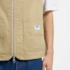 Weste in Relaxed-Fit aus merzerisierter Baumwolle Weste in Relaxed-Fit aus merzerisierter Baumwolle