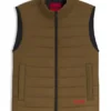 Weste mit Logo-Print und wasserabweisender Beschichtung