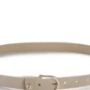 Wildledergürtel mit goldfarbenem Double-B-Monogramm