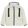 Windjacke für Kinder mit Logo-Detail aus Seersucker