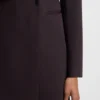 Wollkleid im Smoking-Stil