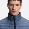 Zusammenpackbare, wasserabweisende Steppjacke mit Logo-Applikation