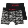Zweierpack Boxershorts für Kinder aus Stretch-Baumwolle Zweierpack Boxershorts für Kinder aus Stretch-Baumwolle