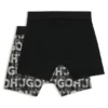 Zweierpack Boxershorts für Kinder aus Stretch-Baumwolle Zweierpack Boxershorts für Kinder aus Stretch-Baumwolle