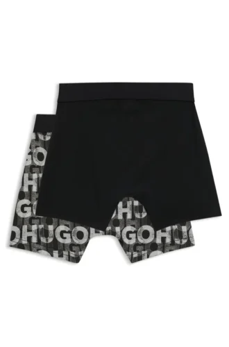 Zweierpack Boxershorts für Kinder aus Stretch-Baumwolle