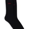 Zweierpack Crew-Socken mit Logo
