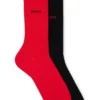 Zweierpack Crew-Socken mit Logo