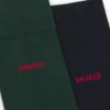 Zweierpack Crew-Socken mit Logo