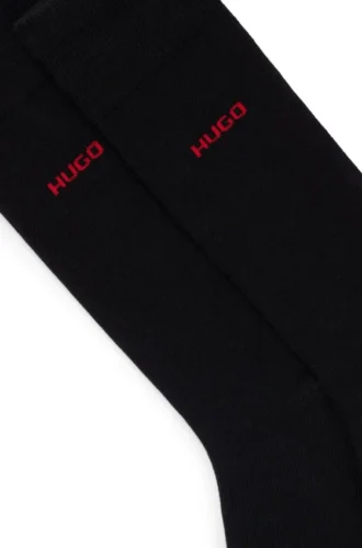 Zweierpack Crew-Socken mit Logo