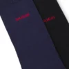Zweierpack Crew-Socken mit Logo
