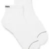 Zweierpack gerippte Shorts aus Baumwollmischung