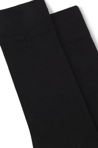 Zweierpack gerippte Socken in normaler Länge
