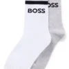 Zweierpack Kindersocken mit charakteristischen Streifen und Logo