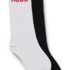 Zweierpack Kindersocken mit Logo-Details