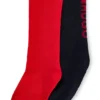 Zweierpack Kindersocken mit Logo-Details
