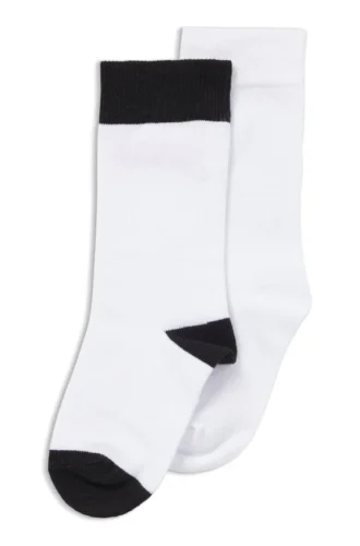 Zweierpack Kindersocken mit Logo-Details