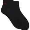 Zweierpack kurze Socken aus Baumwollmischung