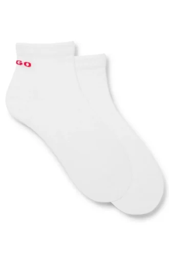 Zweierpack kurze Socken aus Baumwollmischung