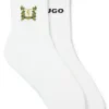 Zweierpack kurze Socken aus Baumwollmischung