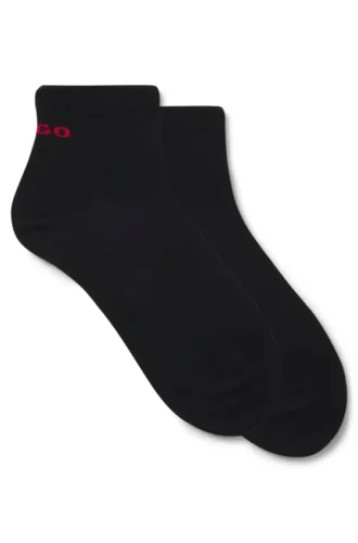 Zweierpack kurze Socken aus Baumwollmischung