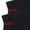 Zweierpack kurze Socken aus Baumwollmischung
