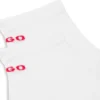 Zweierpack kurze Socken aus Baumwollmischung