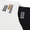 Zweierpack kurze Socken mit Logo-Details