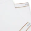 Zweierpack kurze Socken mit Streifen und Logo