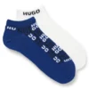 Zweierpack Logo-Socken in Knöchellänge