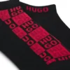 Zweierpack Logo-Socken in Knöchellänge