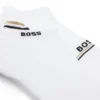 Zweierpack Logo-Socken in Knöchellänge