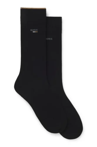Zweierpack Logo-Socken in regulärer Länge