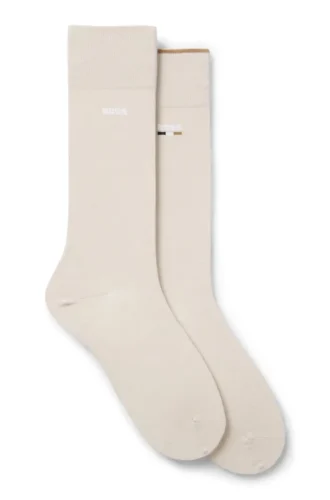 Zweierpack Logo-Socken in regulärer Länge