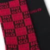 Zweierpack Logo-Socken in regulärer Länge