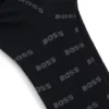 Zweierpack mit Socken in Knöchellänge mit Markenlogo Zweierpack mit Socken in Knöchellänge mit Markenlogo
