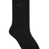 Zweierpack normaler Socken aus einer merzerisierten Baumwollmischung