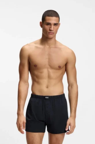 Zweierpack Shorts aus Stretch-Baumwolle