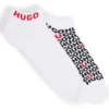 Zweierpack Socken aus Baumwollmischung in Knöchellänge