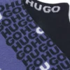 Zweierpack Socken aus Baumwollmischung in Knöchellänge