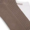 Zweierpack Socken aus Baumwollmischung in Knöchellänge