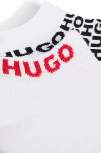 Zweierpack Socken aus Baumwollmischung in Knöchellänge